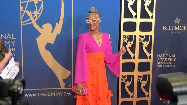 Carla Hall 2025 Daytime Emmy Awards Red Carpet