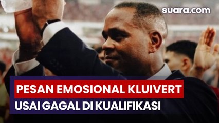 Usai Gagal di Kualifikasi Piala Dunia, Patrick Kluivert Sampaikan Pesan Emosional untuk Timnas Indonesia