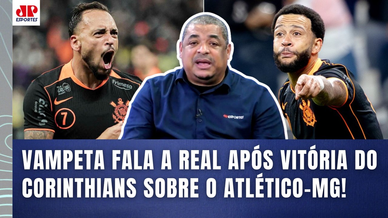 "ISSO É INDISCUTÍVEL, velho! O CORINTHIANS fica MUITO DIFERENTE quando..." Vampeta | 1 a 0 no Galo!