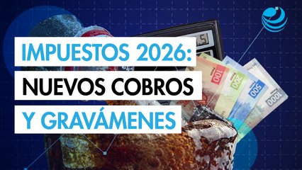 Impuestos 2026: Lista y detalles de aumentos y nuevos gravámenes