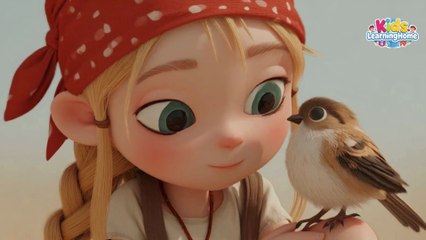 The Little Girl and the Hurt Sparrow | Kids Moral Story | Bedtime Story for Children