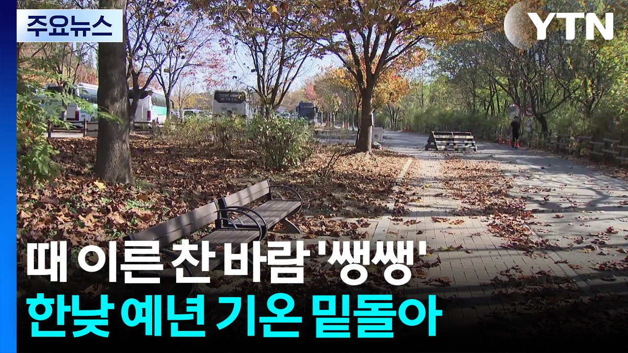 [날씨] 초겨울 추위 온다, 내일 서울 5℃...강원 산간 1cm 첫눈 / YTN