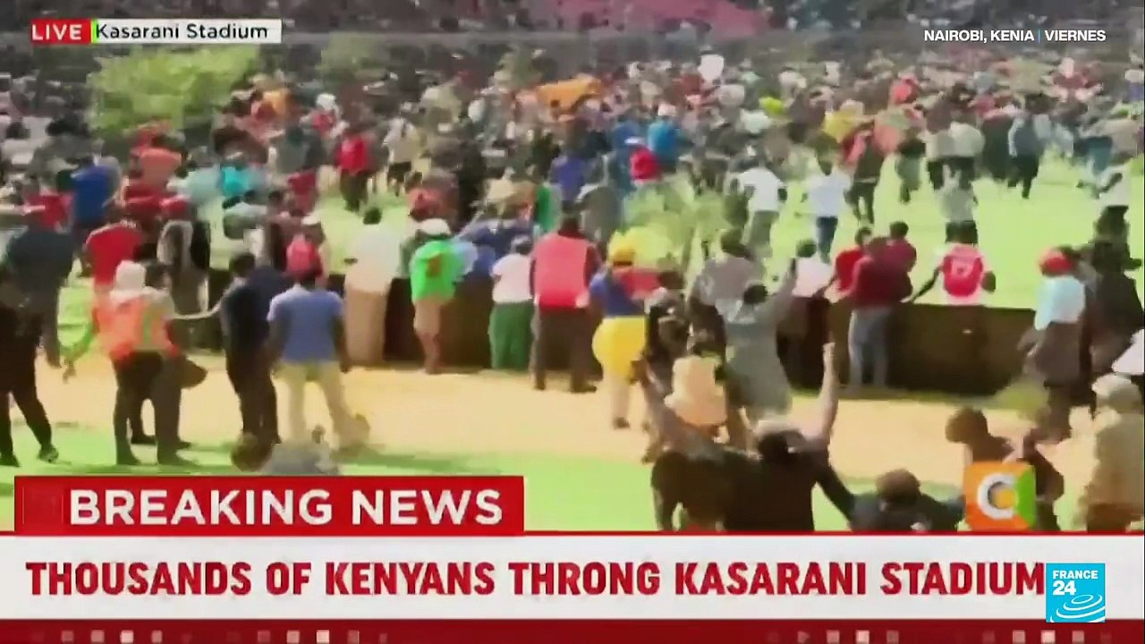 Caos y violencia en los funerales nacionales de Raila Odinga, figura clave de la política keniana