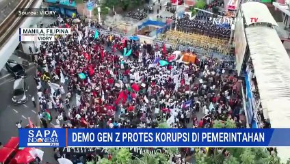 Gen Z Filipina Gelar Aksi Nasional Lawan Korupsi, Desak Marcos Jr. & Duterte Disingkirkan