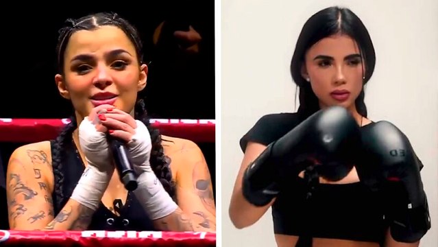 Karely Ruiz reacciona a su victoria sobre el ring tras derrotar a Karina García: Este triunfo también es de ella