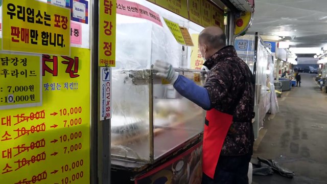 🔥하루 1000마리 완판! 새우튀김 & 통닭 갓성비 치킨집🐔🍤 | Korean Fried Chicken & Shrimp | 닭강정 맛집 / Korean Street Food