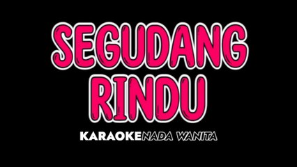 SEGUDANG RINDU - Karaoke Dangdut Nada Wanita [ CAMELIA MALIK ]