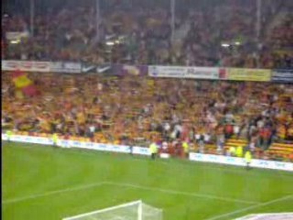 Dernier corons de la ligue 1 Lens Bordeaux