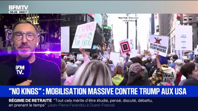 No Kings : plus de 100.000 manifestants défilent à Los Angeles contre Donald Trump