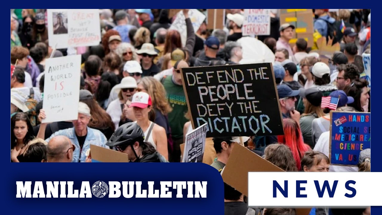 'No Kings' protests against Trump bring a street party vibe in nation's capital