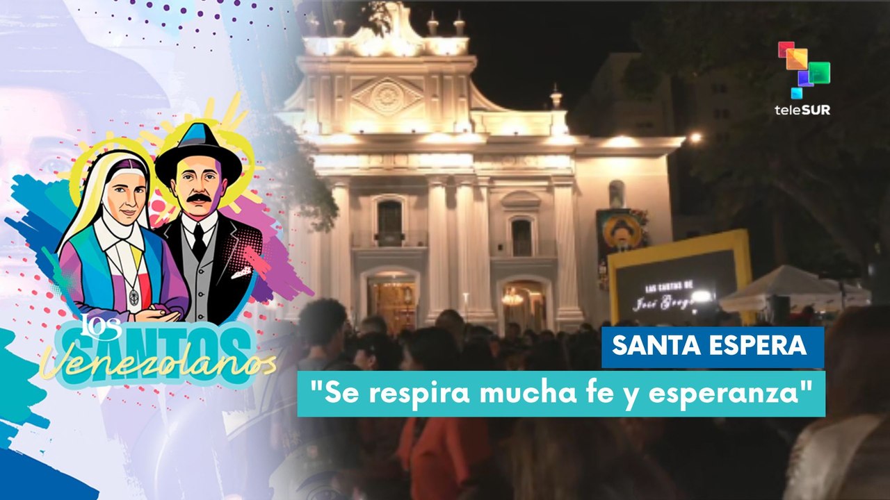 Venezuela expectante por canonización de sus santos