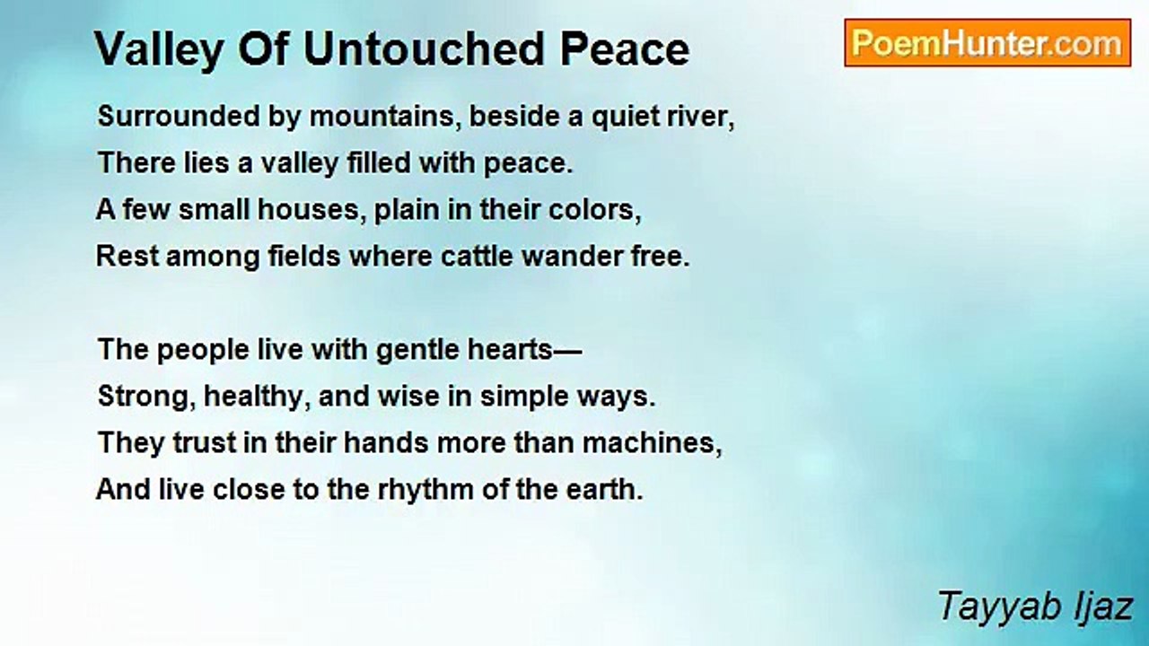 Tayyab Ijaz - Valley Of Untouched Peace