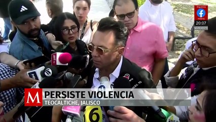 Violencia e incendios reavivan la crisis de seguridad en Teocaltiche, Jalisco