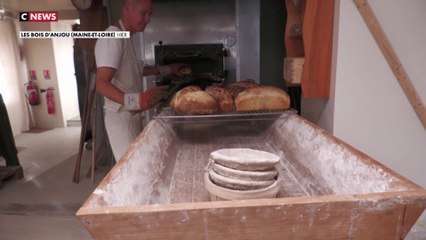 Portrait d'un paysan boulanger