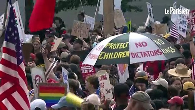 Manifestations anti-Trump aux États-Unis : des milliers de défilés dans tout le pays