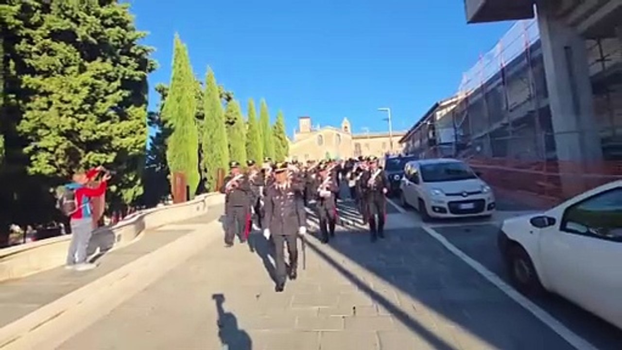 Caggiano (SA) - Fanfara dell’Arma dei Carabinieri Inno comunale "Caggiano" del maestro Antonio Imparato (17.10.25)