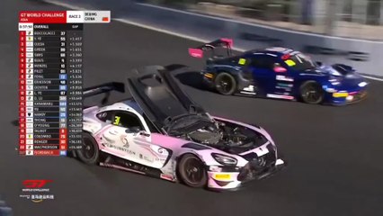 GT World Challenge Asia 2025 Beijing Race 2 Ojeda Contact Hood Open