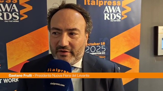 Italpress Awards, Frulli Valore aggiunto per tutti