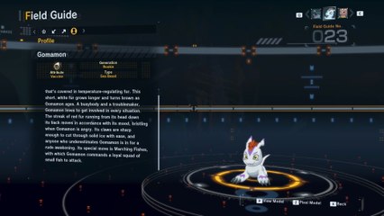 gomamon all digivolution/de-digivolution/profile Digimon Story Time Stranger