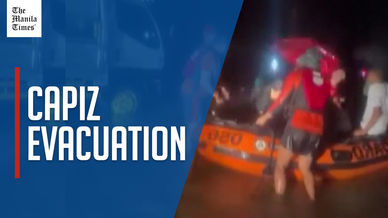 Capiz residents evacuated