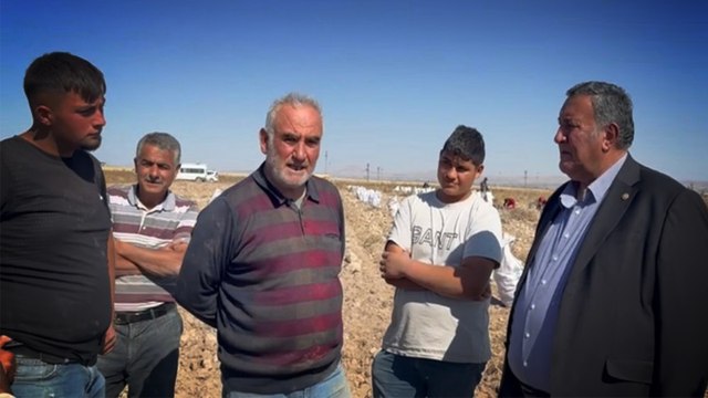 Patates üreticileri, CHP’li Gürer'e sorunlarını anlattı: Bu saatten sonra çiftçiliği bırakıyorum