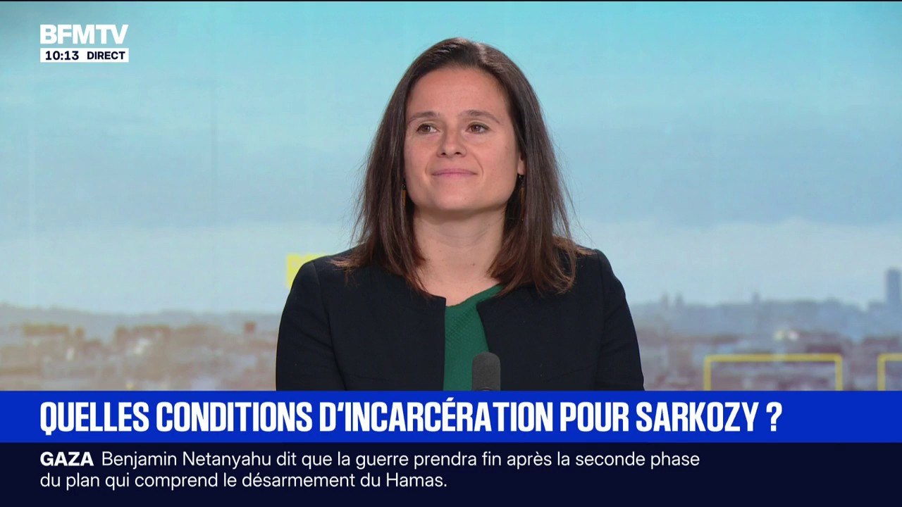 Incarcération de Nicolas Sarkozy: "Les conditions de détention dans un quartier d'isolement sont difficiles [...] Vous êtes seul, tout le temps", déclare Flavie Rault, ancienne directrice adjointe de la prison de la Santé
