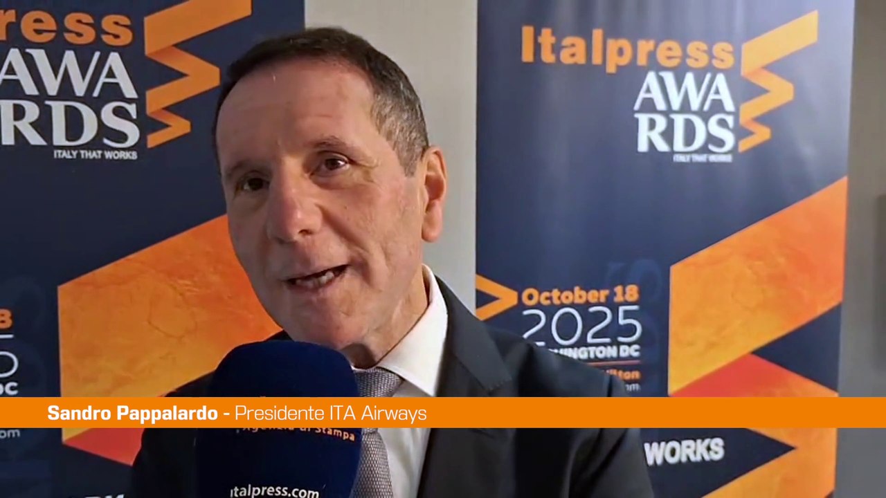 Italpress Awards, Pappalardo "Un riconoscimento che va 5 mila persone"