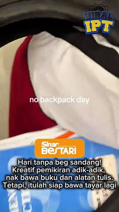 'No Backpack Day'
