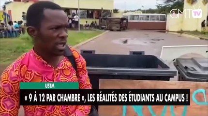 [#Reportage]  USTM : « 9 à 12 par chambre », les réalités des étudiants au campus