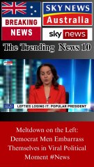 Themselves in Viral Political Moment Meltdown on the Left: Democrat Men Embarrass #News