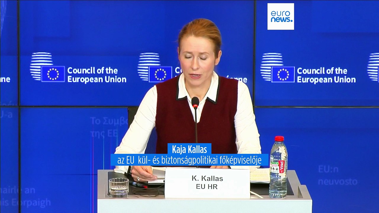 Kaja Kallas: az EU fenntartja a  nyomást Izraelen, mert a helyzet még túl törékeny Gázában