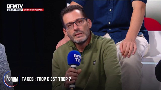 FORUM BFMTV - J'ai toujours payé mes impôts en retard et je me donne un malin plaisir à le faire , affirme Julien, restaurateur en Corse