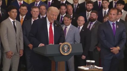TRUMP Congratulates LSU TIGERS on Historic 2025 Championship Season