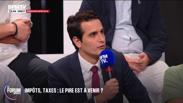 FORUM BFMTV - Fracture entre les élus et les citoyens: Je viens d'un milieu qui n'est pas du tout politisé , déclare Gaëtan Dussausaye, député RN