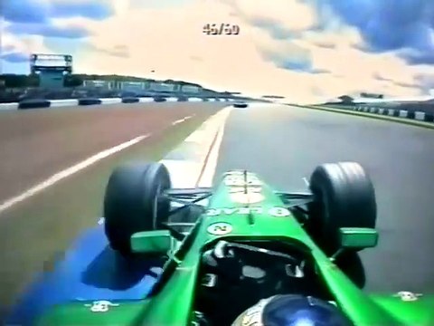 F1 – Pedro de la Rosa (Jaguar Cosworth V10) Onboard – Great Britain 2001