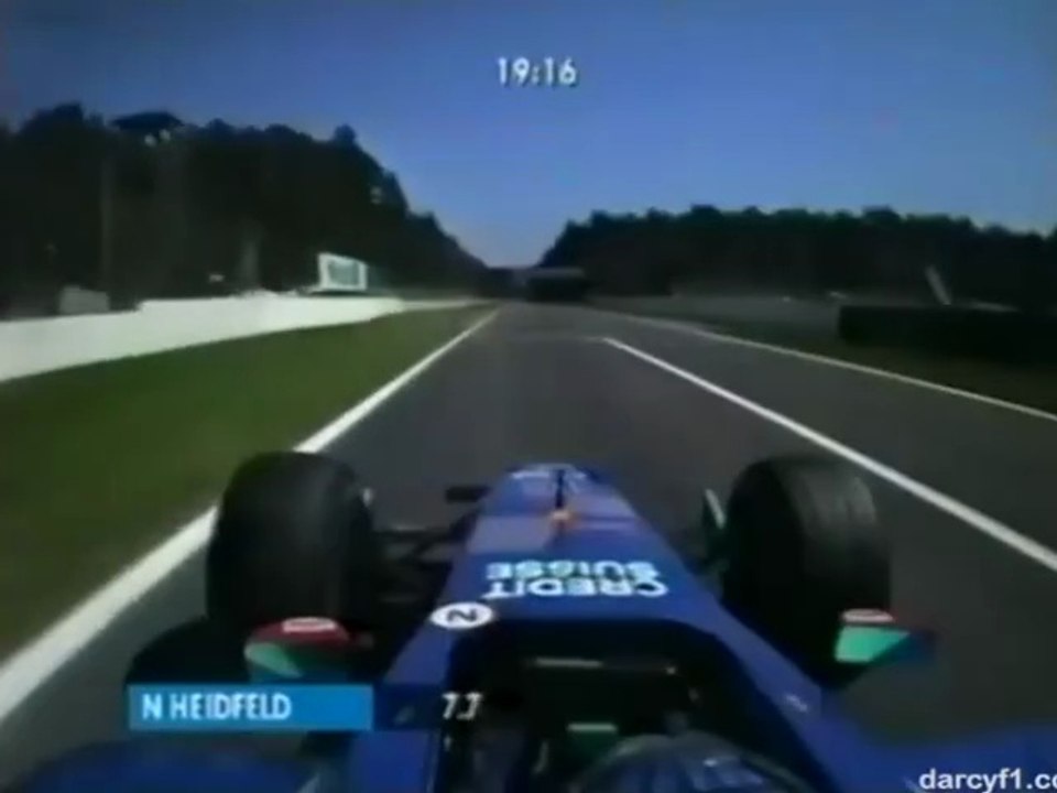 F1 – Nick Heidfeld (Sauber Ferrari V10) Onboard – Germany 2001