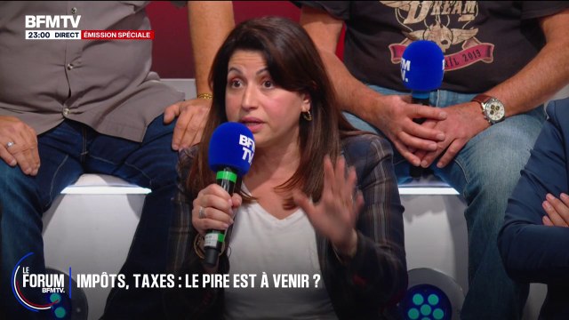 FORUM BFMTV - Impôts, taxes: On taxe beaucoup le travail, mais il faut peut-être un peu plus taxer le capital , explique Miriam, professeure dans un lycée