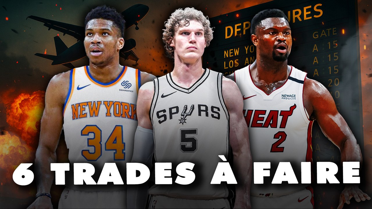 💥6 TRADES QUI PEUVENT BOULEVERSER LA NBA CETTE SAISON💥 (je fais exploser la ligue…)
