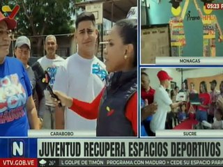 Carabobo | Rehabilitan cancha deportiva en el sector Aragüita del municipio Guacara