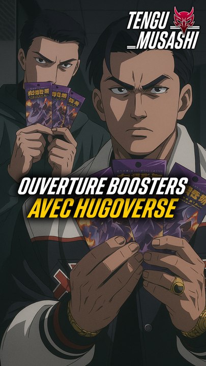 Ouverture Booster Pokemon avec Hugo Verse #1