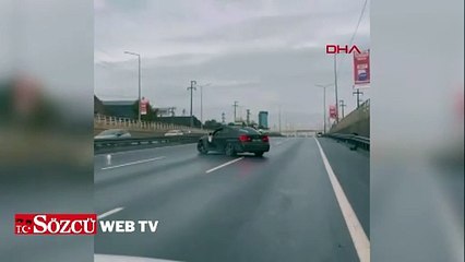 Düğün konvoyunda drifte ceza