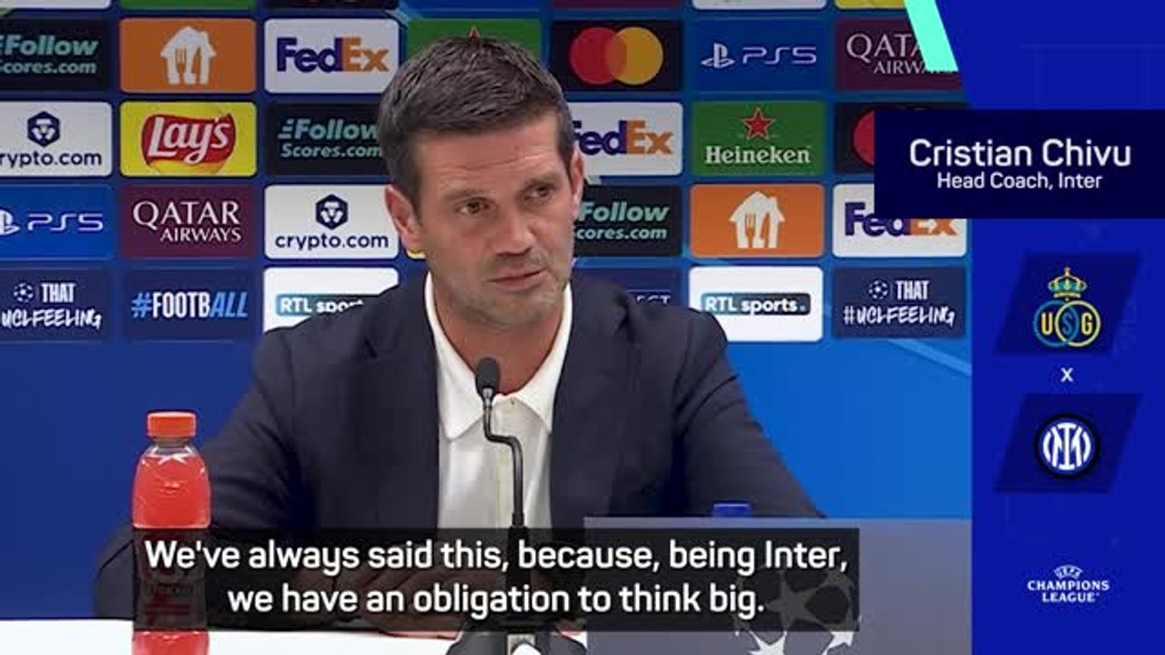 'We have an obligation to think big' - Chivu outlines Inter's ambitions