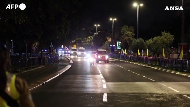 Israele, l'arrivo dei corpi degli ostaggi all'istituto forense di Tel Aviv