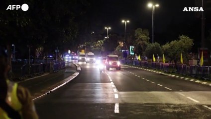 Israele, l'arrivo dei corpi degli ostaggi all'istituto forense di Tel Aviv