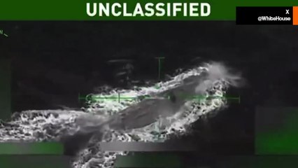 EE. UU. destruye un submarino de drogas en una operación en el Caribe; Trump publica el video del ataque