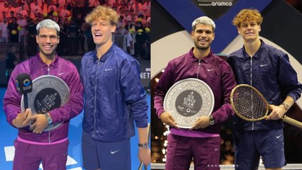 Tennis - Six Kings Slam 2025 - Comme en 2024, Jannik Sinner s'offre Carlos Alcaraz et le jackpot de 6 millions de dollars au Six Kings Slam
