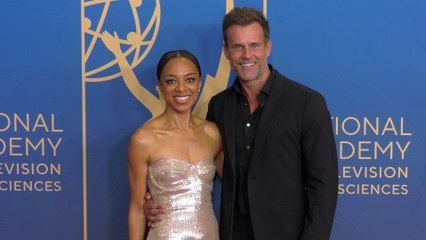 Nischelle Turner and Cameron Mathison 2025 Daytime Emmy Awards Red Carpet