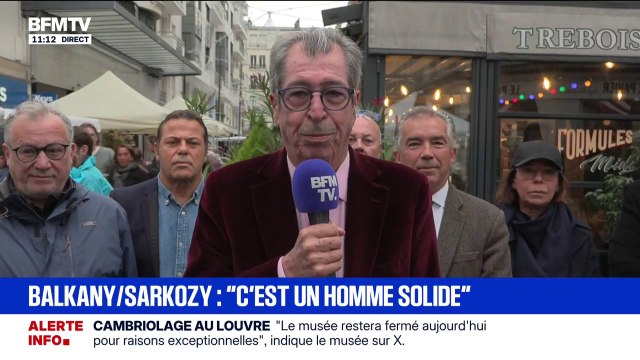 Incarcération de Nicolas Sarkozy: Je lui souhaite beaucoup de courage, et j'espère qu'il n'y restera pas très longtemps , déclare Patrick Balkany, ancien maire de Levallois-Perret