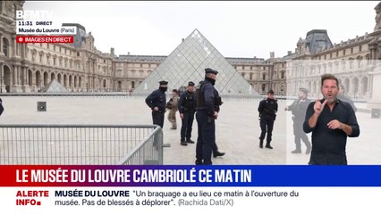 Cambriolage au musée du Louvre: des bijoux volés, les auteurs en fuite