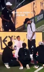 حادث مفاجئ لابنة نيمار في الملعب